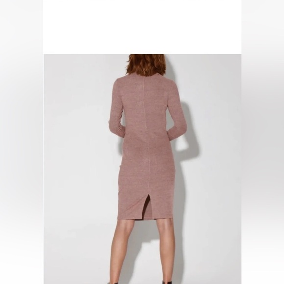 Walter Baker Tenley long sleeve Cutout Body-con midi sweater Dress Size Large - Picture 2 of 10